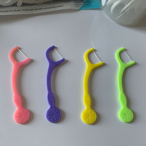 Children's Floss Biodegradable Floss Cartoon Image Deep Cleaning Teeth Oral Care Floss Stick Toothpick - Product Image 4