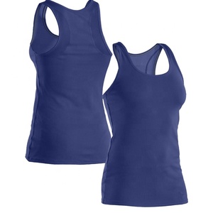 Phụ Nữ Tập Thể Dục Tank Top Chạy Vest Ladies Phòng Tập Thể Dục Không Tay Áo Thể Thao Racer Lại Tập Thể Dục Racer Singlet Top - Product Image 1