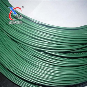Filo di ferro rivestito di plastica rivestito in PVC con filo di ferro isolato filo di acciaio zincato ad alta tensione a basso prezzo - Product Image 2