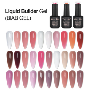 LaissNail เจลสร้างเล็บ 30 สี แบบขวด BIAI ปราศจากสาร HEMA เป็นวีแกน ปลอดสารพิษ เป็นมิตรต่อสิ่งแวดล้อม เจลเหลวสำหรับมืออาชีพและ DIY - Product Image 1
