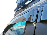 Kit de Conversión de Carrocería para Camioneta, Protector de Lluvia, Visera Solar para Ventana de Material Acrílico para Ranger 2012+ T6 T7 T8