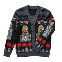 2024 Meilleur prix Standard Tricoté Conception personnalisée Cardigan Chandail Fournisseur