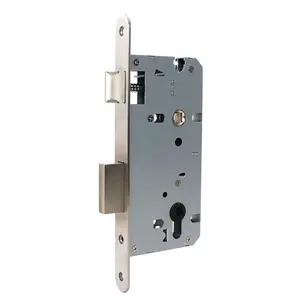 High Quality Fire Proof 3585 Sash Door Lock Zinc Alloy/Stainless Steel Euro Door Lock Body For Wooden Door