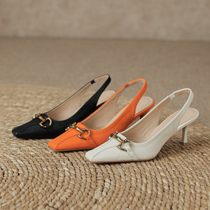 Zapatos de Tacón Alto de Verano para Mujer, Elegantes y Sensuales, Zapatos de Tacón Delgado para Fiestas, Bodas y Eventos, Dropshipping - Product Image 5