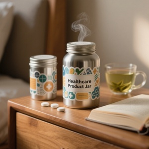 Nouvelle Tendance : Pots à Capsules, Boîtes en Aluminium, Contenants pour Capsules, Petites Boîtes à Pilules, Pots d'Emballage pour Pilules - Product Image 3
