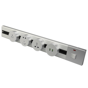 Sistema de riel <span class=keywords><strong>GSS</strong></span> de alta calidad, enchufe de pista, estructura Flexible para cocina/Oficina - Product Image 6