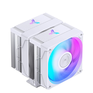 Qiaosibo CR-3000 Dual-Tower Radiator <b>Computer</b> Cpu <b>Fan</b> ARGB White 3pin Alloy Bearing 120mm Desktop 1700 Air Cooling <b>Computer</b> Case - Product Image 1