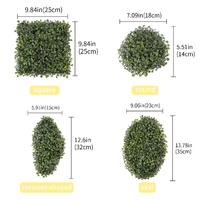 Panneaux d'herbe artificielle réalistes à succès, en PE, écologiques, pour la décoration de jardin, intérieur, extérieur, maison, patio, mariage, lieu d'événement
