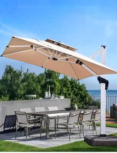 Parasol de terrasse rétractable à bras articulé, grand format, en aluminium, résistant au vent, durable, idéal pour les hôtels et restaurants – Meilleur prix - Product Image 4