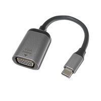 Convertisseur USB Type C vers VGA HD Extension USB 3.1 Câble adaptateur 1080P Type C vers VGA