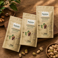 Kit d'échantillons : Solution d'emballage compacte en sachet stand-up pour les campagnes marketing de noix et de snacks naturels, à partir d'une seule pièce