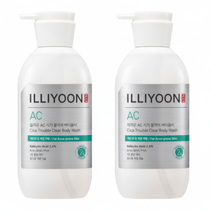 Iillyoon AC Cica Clear Body Wash 400ml Set Sconto 2 Pezzi per la Cura della Pelle - Product Image 1