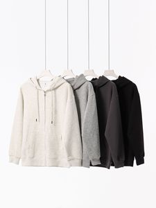 Produttori di abbigliamento primavera e autunno 300g Casual Cardigan con cerniera semplice cappotto a maniche lunghe ampio da <span class=keywords><strong>uomo</strong></span> - Product Image 3