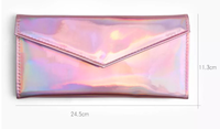 Ensemble professionnel de 10 pinceaux de maquillage à manche or rose, synthétiques et doux, compatibles baume à lèvres, blush plat/cantonné, effet laser holographique