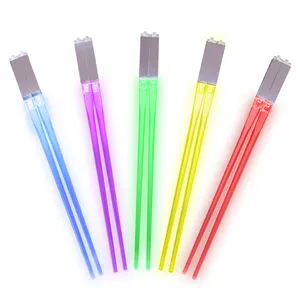 <span class=keywords><strong>Palillos</strong></span> Reutilizables con <span class=keywords><strong>Luz</strong></span> <span class=keywords><strong>de</strong></span> <span class=keywords><strong>Sable</strong></span> <span class=keywords><strong>de</strong></span> <span class=keywords><strong>Luz</strong></span>, <span class=keywords><strong>Palillos</strong></span> Luminosos para Acción <span class=keywords><strong>de</strong></span> Gracias, Halloween, Navidad y Año Nuevo Chino - Product Image 1