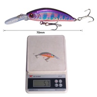 Minnow Dur Appâts Naufrage crank profonde 7cm/5.7g leurre de pêche appâts Artificiels