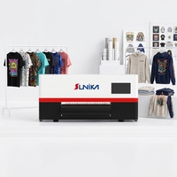 Vente directe d'usine, imprimante DTF à double tête A3 haute vitesse, circulation stable de l'encre blanche, pour t-shirts et vêtements