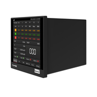 Analyseur de paramètres électriques triphasés LCD multifonctionnel électrique WIFI 4G MQTT compteur de panneau d'alimentation numérique 96*96mm