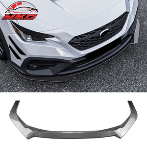 Fits For Subaru WRX 22-26 IKON Front Bumper Lip Chin <b>Splitter</b> PP Carbon Fiber Print Auto Parts Automotive Accessories - Product Image 1