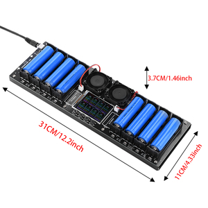 Module de charge et de décharge automatique de batterie au lithium 2.4 pouces 8 canaux testeur de résistance interne de capacité de batterie 18650 - Product Image 2
