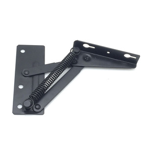 Split Spring Hinge 2 Mm Iron Surface Mount Furniture Hinge For <b>Sofa</b> Cabinet <b>Bed</b> <b>Storage</b> Box Connector Minimalist Design - Product Image 4