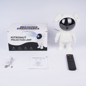 Hot-bán Chất lượng cao Tinh Vân mặt trăng giáng sinh chiếu đèn trang trí nội thất <span class=keywords><strong>360</strong></span> độ đứng Phi Hành Gia ánh sáng ban đêm - Product Image 6
