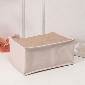 Sac fourre-tout en toile de jute et coton patchwork, idéal pour la peinture DIY et le graffiti – Vente en gros - Product Image 2