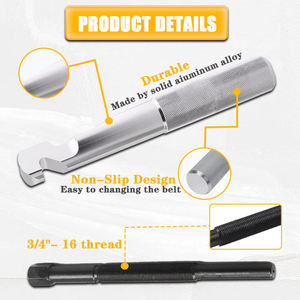 Extracteur d'embrayage primaire en aluminium, outil de retrait de changement de <span class=keywords><strong>courroie</strong></span> adapté à <span class=keywords><strong>Polaris</strong></span> <span class=keywords><strong>Rzr</strong></span> Xp <span class=keywords><strong>1000</strong></span> 900 800 - Product Image 4