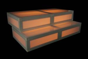 Escenario Portátil ANYCASE de 2x2 pies, Cubo LED ProX Lumo, Instalación Rápida, Cabina para Eventos, Escenario Acrílico para Bodas - Product Image 6