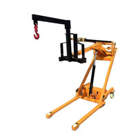 Gabelstapler mit gebogenem Arm, tragbarer elektrischer Gabelstapler mit gebogenem Arm, Stapler kran, kleines Paletten handhabung fahrzeug