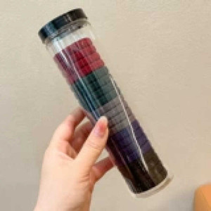 Eleganti cravatte in raso fatto a mano per bambini stile dolce arco di perle per le donne di tendenza accessori di moda vendita calda all'ingrosso di gomma - Product Image 1