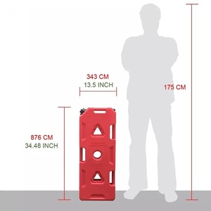 Fabbrica diretta commerciale 5 galloni Heavy Duty Jerry può contenitore di combustibile di plastica universale per Offroad, moto, campeggio - Product Image 3