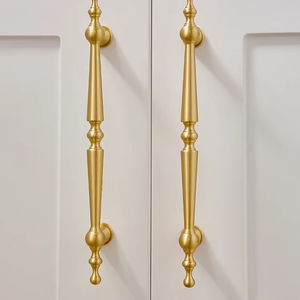 SANTAYA laiton armoire porte poignées et boutons Antique tiroir T barre tire Vintage cuisine placard poignée garde-robe tirer matériel - Product Image 2