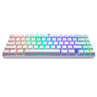Motospeed CK67 clavier de jeu mécanique 67 touches rvb rétro-éclairé filaire ordinateur bureau rouge bleu interrupteur ABS Keycap pour Mac Windows
