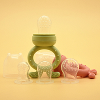 Shenzhen Jouet de dentition pour bébé Nourriture pour bébé Fruits frais Sucette Mangeoire Offre Spéciale Nouveau design de qualité alimentaire Silicone lapin sans BPA