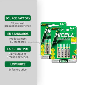 AA AAA AA батарея r6p R03P <span class=keywords><strong>um3</strong></span> SUM-4 UM-4 1,5 В цинк MnO2 карбоновая сухая аккумуляторная батарея Китай завод батареи - Product Image 2