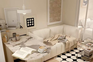 Diseño de renderizado 3D de espacio de trabajo conjunto de estilo moderno para construcción y bienes raíces - Product Image 3