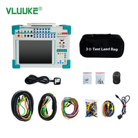 VLUUKE VK802 Three Phase Relay Protection Tester High Accuracy 0.2 IP67 Protection Aluminum Alloy Industrial Control Instrument