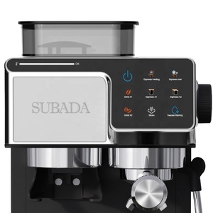 เครื่องชงกาแฟเอสเพรสโซพร้อมตัวเลือกการบด 20 ระดับ กาแฟโคลด์บริว ถังน้ำ 1.8 ลิตร เมล็ดกาแฟ 100 กรัม กรวยชงกาแฟเชิงพาณิชย์ขนาด 51 มม. - Product Image 6