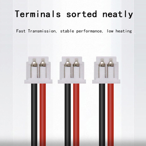 OEM 1,25mm JST 2 pines macho hembra conector Cable de cobre arnés de cables para automóvil electrónico montaje de cable automotriz - Product Image 5