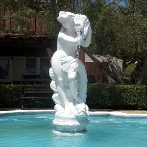 Сексуальная женщина СТАТУЯ розовый мрамор красоты статуя Обнаженная женщина статуя фонтан - Product Image 3