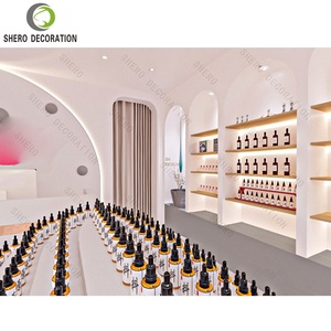 Design d'intérieur moderne pour magasin de maquillage, magasin de parfums avec vitrine de magasin de cosmétiques, design d'intérieur de magasin de cosmétiques - Product Image 1