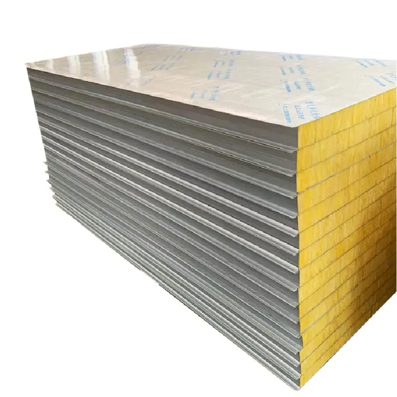 Strong And Durable Anti-corrosion Exterior Color Steel Sandwich Panel Wall