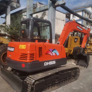 Excavatrice Doosan DH55 d'occasion avec lame, 5,5 tonnes, excavatrice coréenne d'occasion, Doosan DH55 55, excavatrice d'origine Corée au prix d'usine - Product Image 2