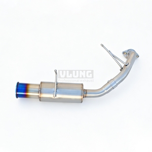 Tuyau d'échappement arrière intelligent en acier inoxydable pour Ford <span class=keywords><strong>Fiesta</strong></span> Hatchback 1.5 2011-2015, silencieux de tuning à haut débit - Product Image 1