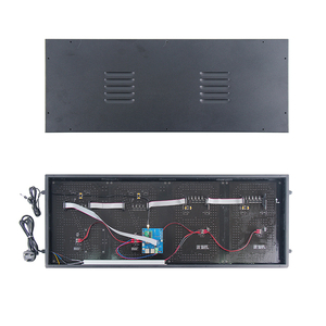 Bán Hot USA Ngoài Trời Màu vàng <span class=keywords><strong>LED</strong></span> thời gian và nhiệt độ dấu hiệu đồng hồ không thấm nước ngày màn hình - Product Image 6