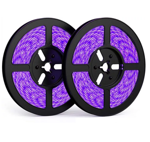 Nuova tendenza commerciale SMD 2835 IP20/IP65 UVA 390nm-400nm striscia di luce viola per <span class=keywords><strong>TV</strong></span> Computer sfondo LED - Product Image 1