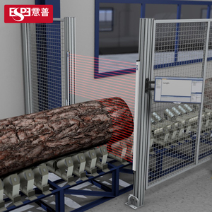 Nhà máy cưa log đường viền đường kính phát hiện ánh sáng Rèm Kích thước RS485 khối lượng đo ánh sáng rèm cảm biến an toàn ánh sáng Rèm vít - Product Image 6