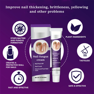 Extrait naturel de plante de marque privée crème <span class=keywords><strong>pour</strong></span> <span class=keywords><strong>les</strong></span> champignons des ongles réparation ongles abîmés nourrissant apaisant renforcer <span class=keywords><strong>les</strong></span> <span class=keywords><strong>mains</strong></span> brillantes soins des pieds - Product Image 5