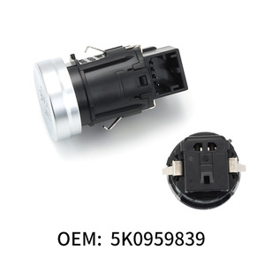 สวิตช์สตาร์ทแบบไร้กุญแจ Volkswagen Scirocco รุ่น 5K0959839B แบบมีสาย วัสดุ ABS ปุ่มสตาร์ท/ดับเครื่องยนต์ - Product Image 5